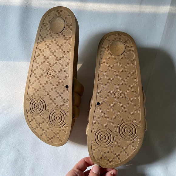 Shein Nude Sandals Seychelles Dupes 8 Tan - Picture 5 of 5